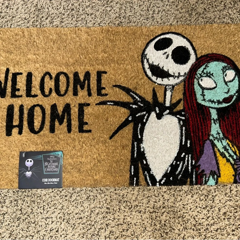 Nightmare Before Christmas Doormat